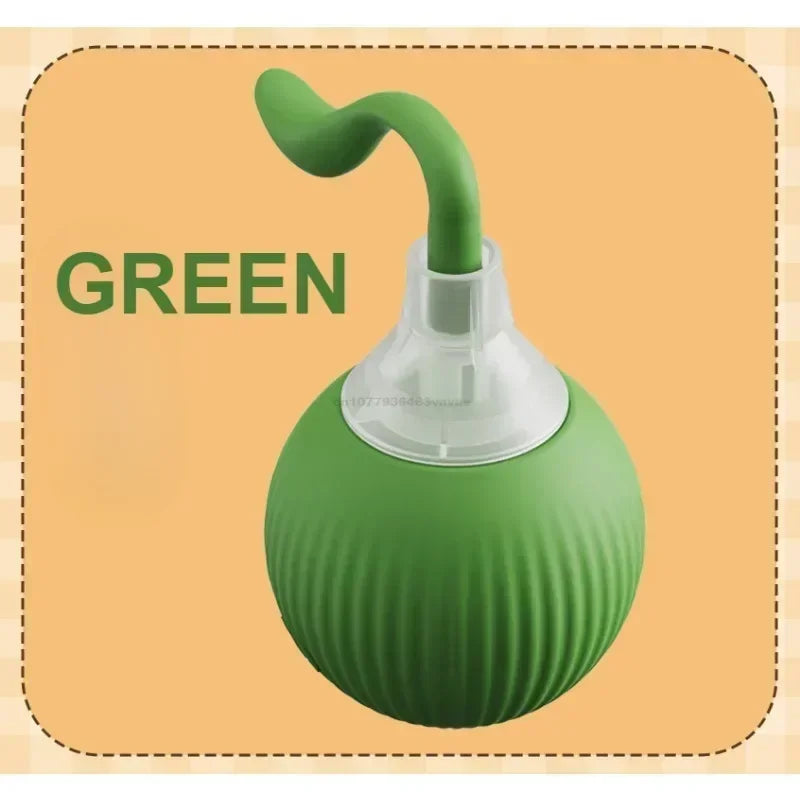 Rechargeable Pet Interactive Automatic Rolling Ball Toy Cats Pet Products New Electric Dog Ball Toy Simulated Tail for Cat