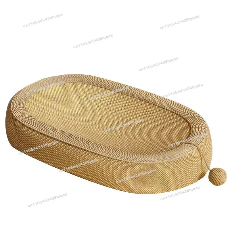 Sisal Basin Cat Scratching Board Extra Large Claw Board Basin Litter Integrated Grinding  Wear-resistant No Crumbs Pet Supplies