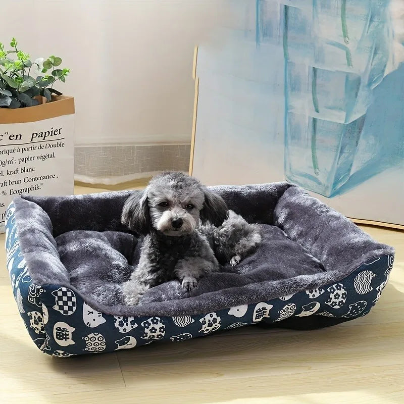 Pet Dog Bed Sofa Mats Winter Pet Products Coussin Chien Accessories Dogs Basket Supplies For Large Medium Small House Cat Bed