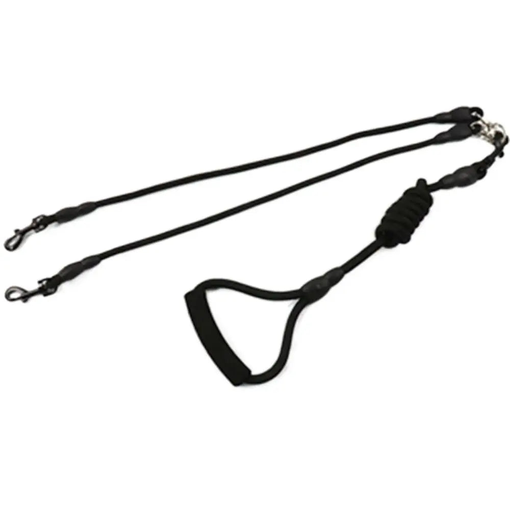 With Foam Handle 2/3/4 Way Pet Leash Nylon Detachable Two Heads Dogs Leash Durable 120CM Dogs Traction Rope Walking The Dogs