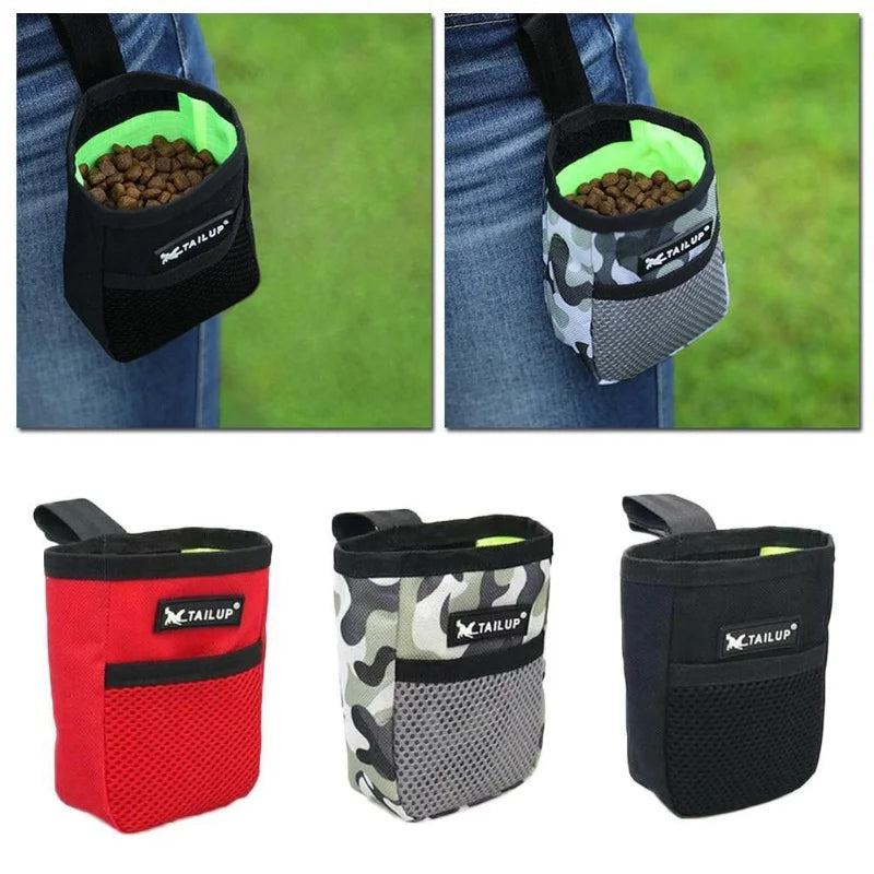 Outdoor Portable Training Dog Snack Bag Pet Supplies Strong Wear Resistance Large Capacity Puppy Products Waist Bag Durable