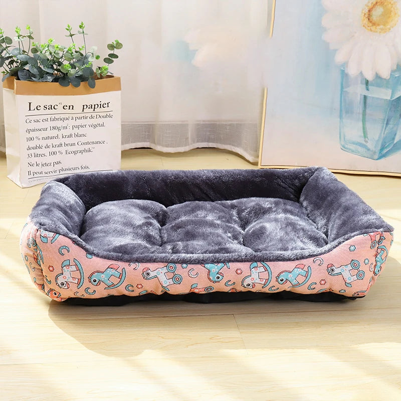 Pet Dog Bed Sofa Mats Winter Pet Products Coussin Chien Accessories Dogs Basket Supplies For Large Medium Small House Cat Bed