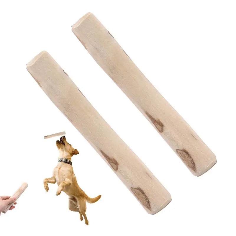 Coffee Wood Dog Chew 2X Coffee Wood Chew Stick Toy Natural Teether Reduces Boredom Teeth Cleaning Tool Promotes Teeth Health For