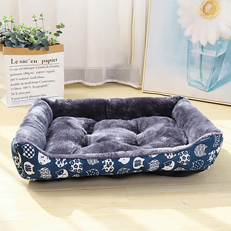 Pet Dog Bed Sofa Mats Winter Pet Products Coussin Chien Accessories Dogs Basket Supplies For Large Medium Small House Cat Bed