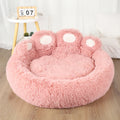 Fluffy Dog Bed Winter Warm Large Pet Products Small Sofa Baskets Pets Kennel Mat Puppy Cats Supplies Basket Blanket Accessories