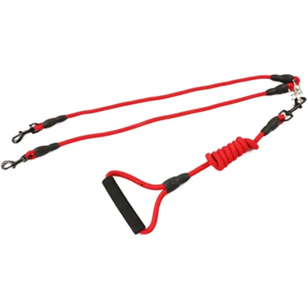 With Foam Handle 2/3/4 Way Pet Leash Nylon Detachable Two Heads Dogs Leash Durable 120CM Dogs Traction Rope Walking The Dogs